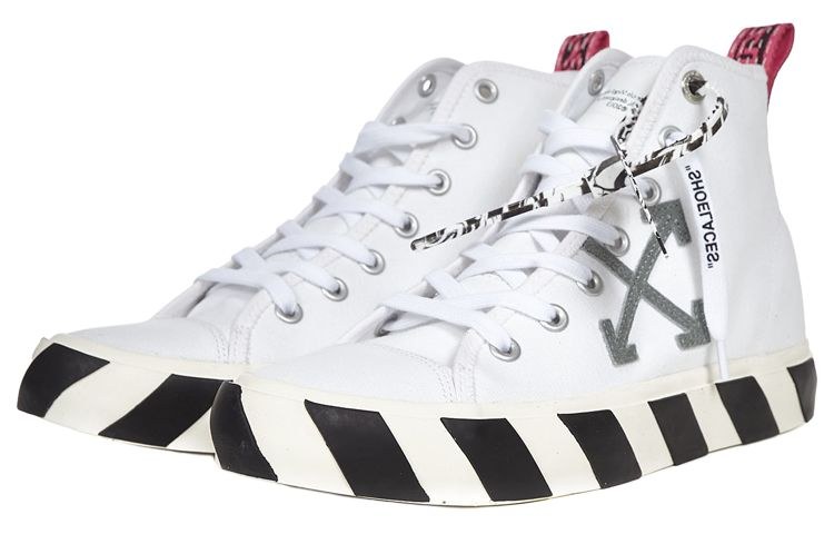 OFF-WHITE Vulcanised Mid-top