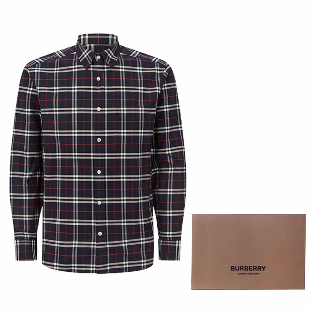 Burberry Classic Check Navy Shirt