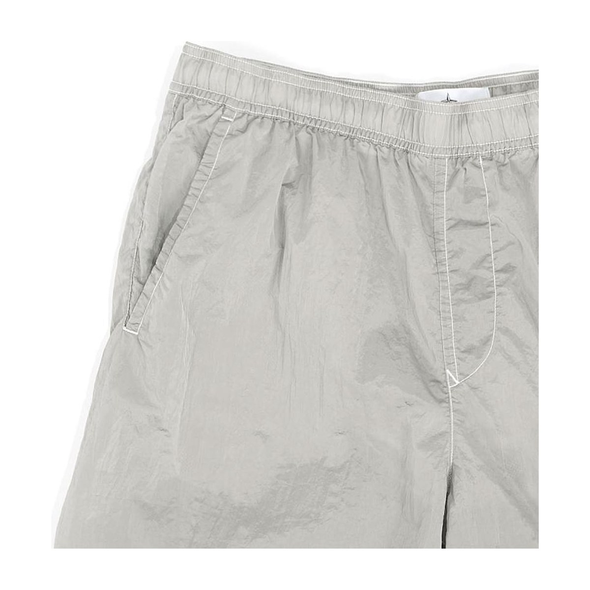 Stone Island Nylon Print Shorts Grey