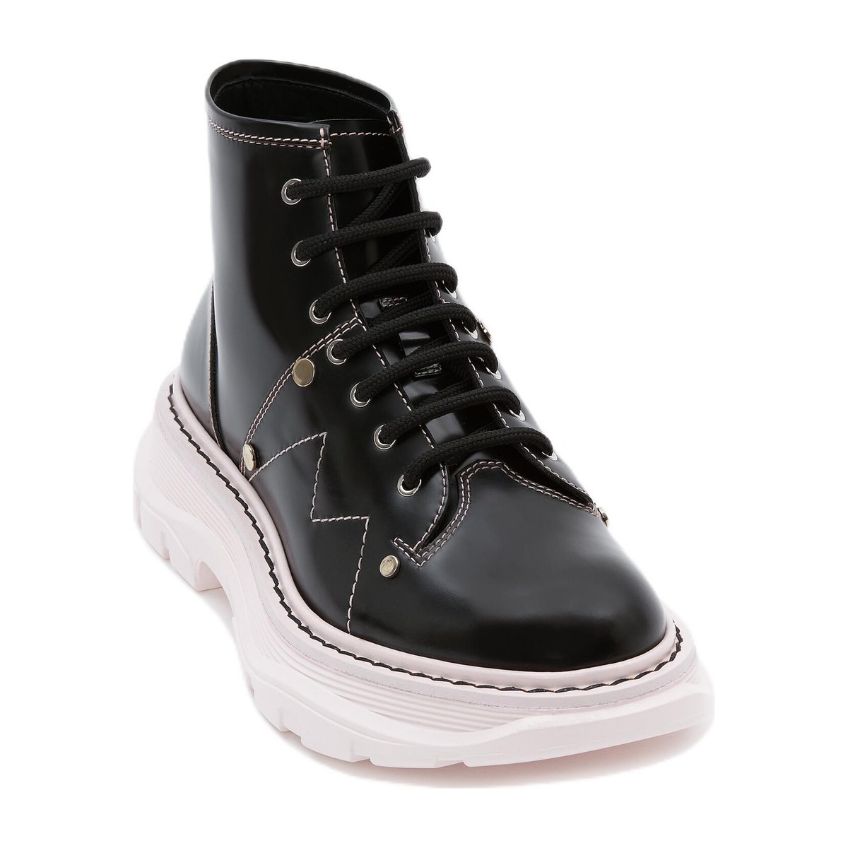Alexander McQueen Tread Slick Boots Black