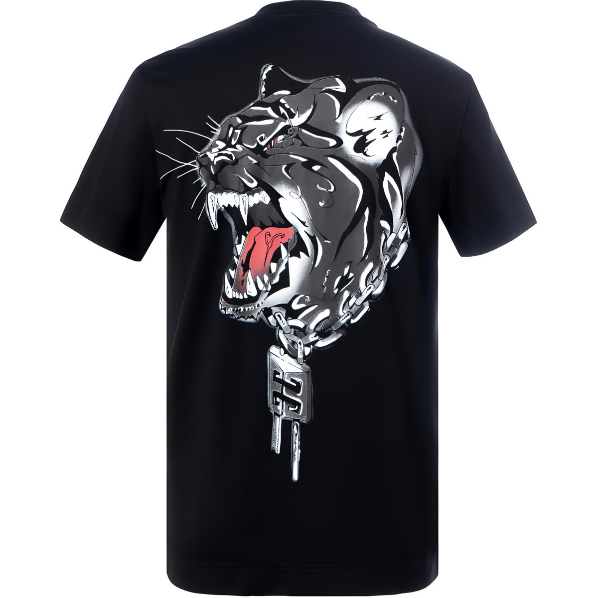 Givenchy SS22 Tiger Print T-Shirt Black
