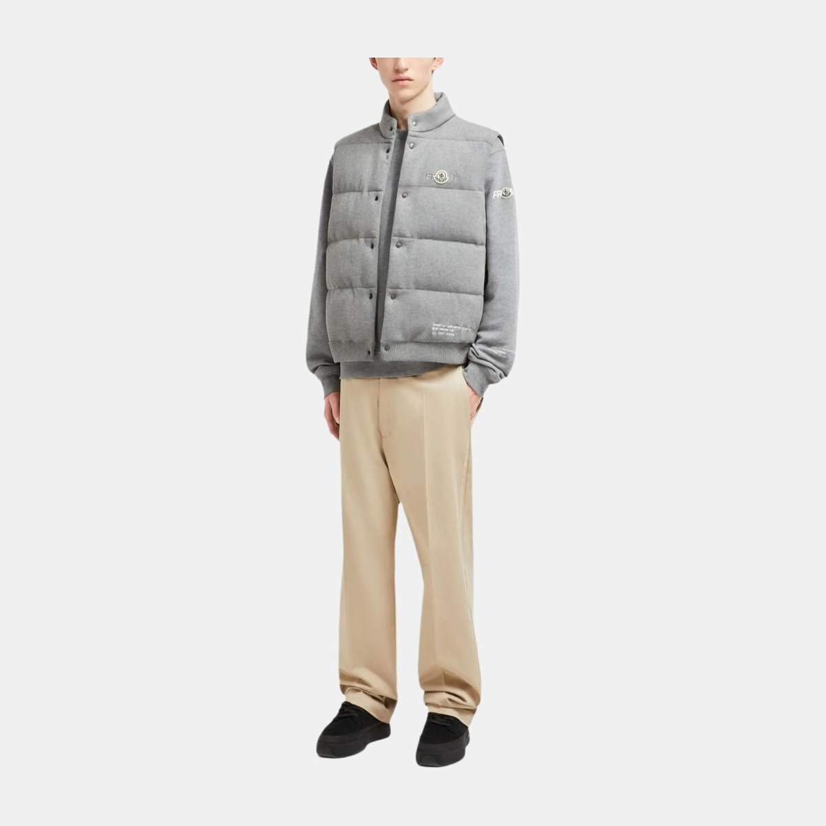 Moncler Genius x FRGMT SS25 Grey Vest