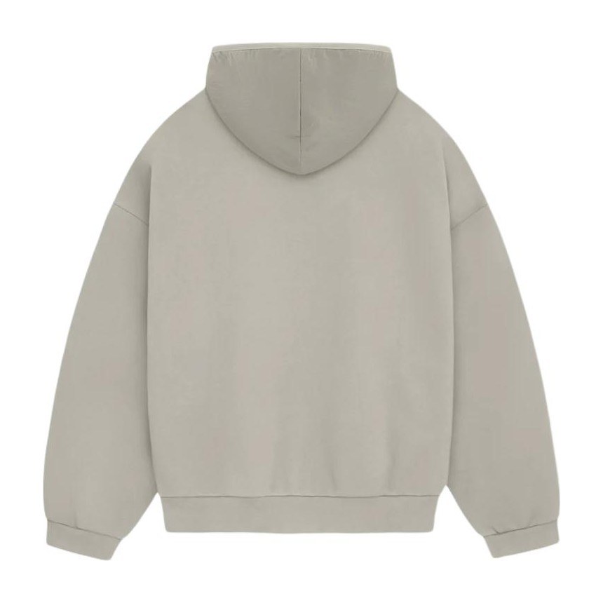 Fear of God Essentials Nylon Fleece Hoodie Seal Gray