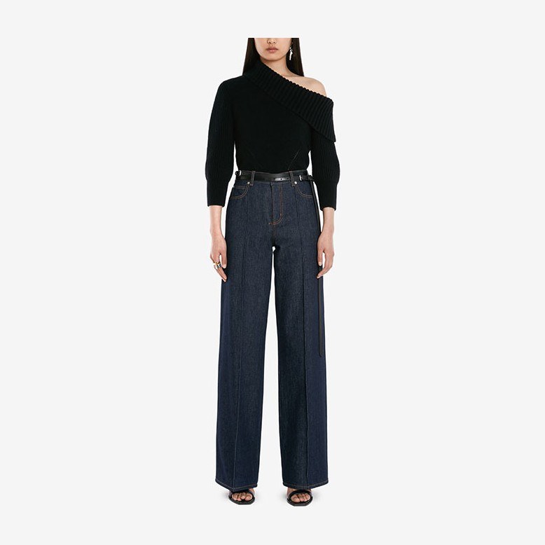 Alexander McQueen FW22 Black Wool Sweater
