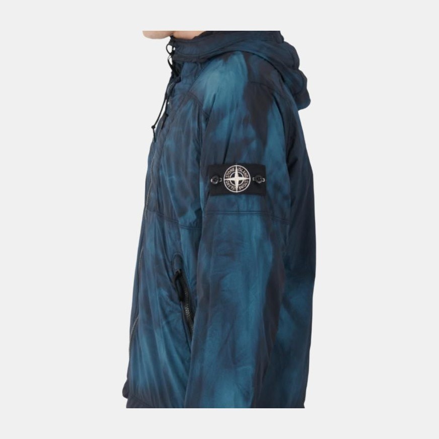 Stone Island Skin Touch Nylon-TC Jacket Blue Mix