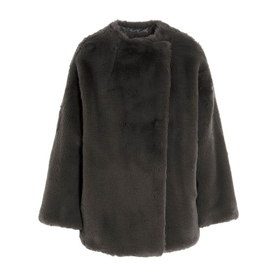 Moncler Genius FW21 Asymmetric Button Down Jacket Mud Brown