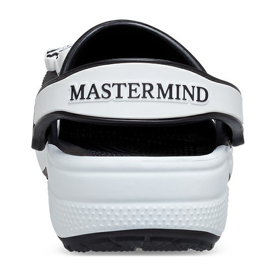 mastermind JAPAN x Crocs Classic Clog Black White