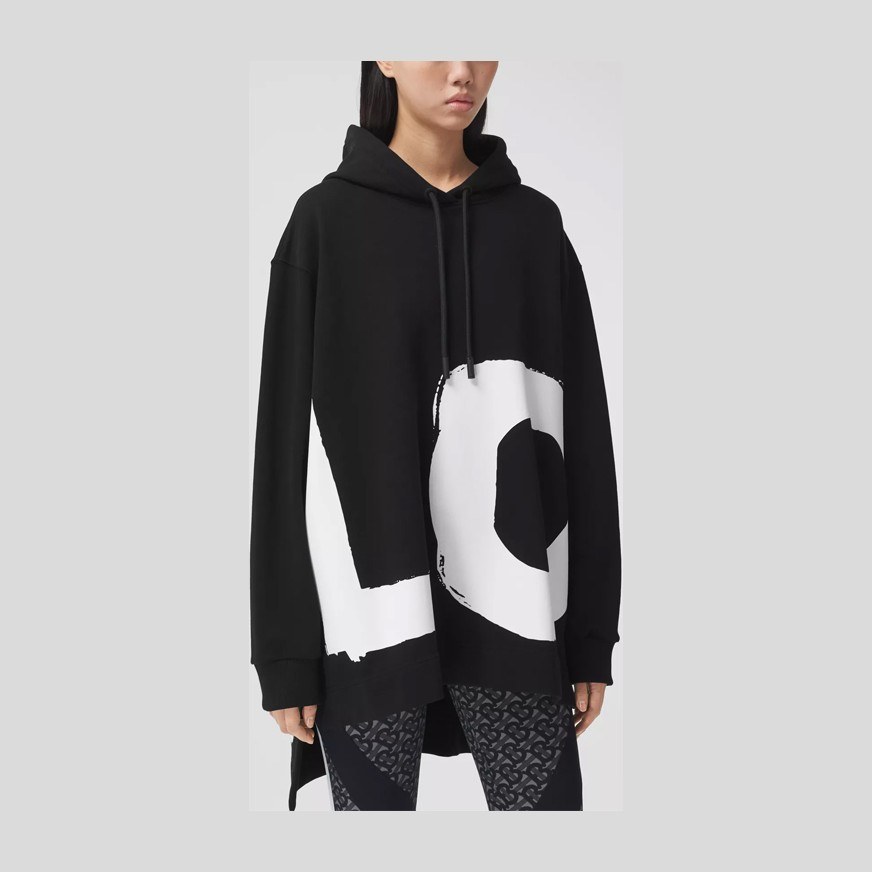 Burberry Love Hoodie Black