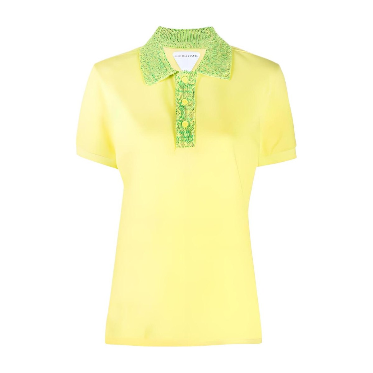 Bottega Veneta Polo Shirt Yellow