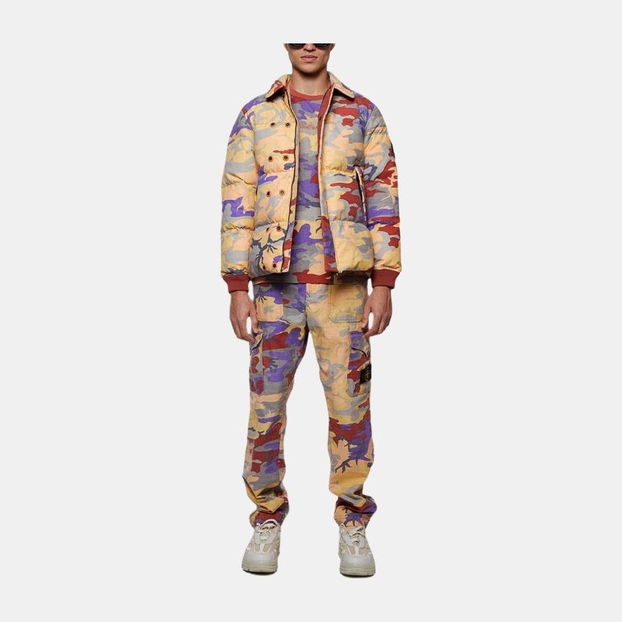 Stone Island FW22 Camo Down Jacket