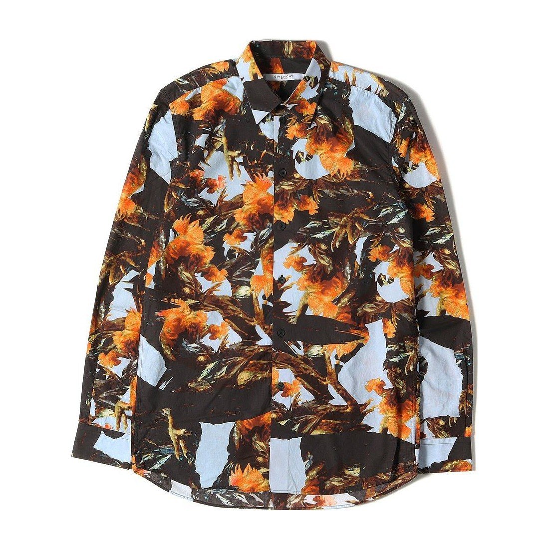 Givenchy SS23 Rooster Print Long Sleeve Shirt