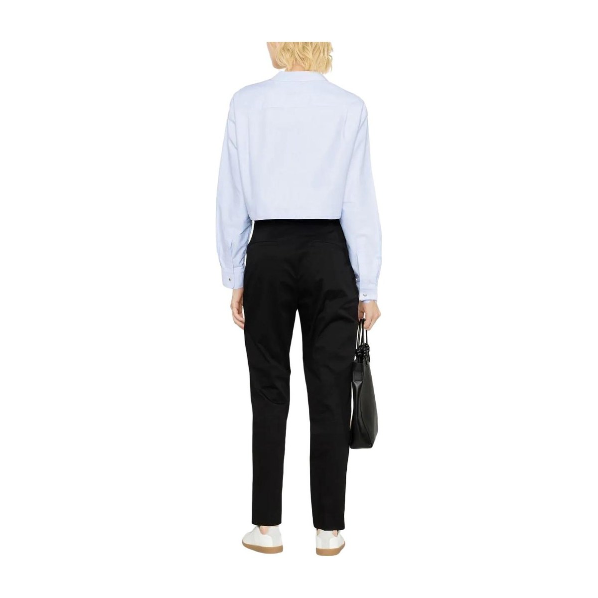 Moncler SS23 Low Waist Casual Pants Black