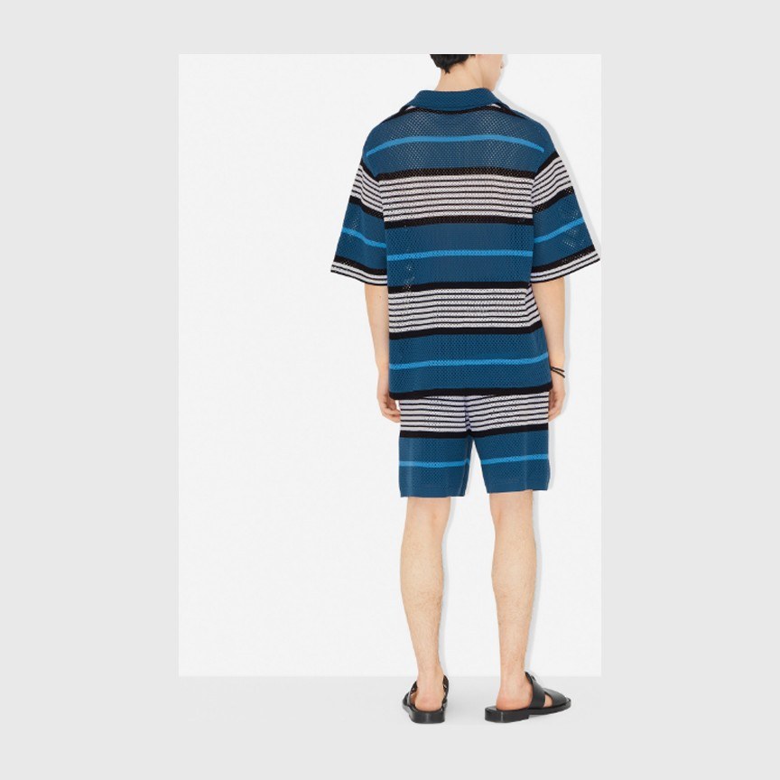 Burberry SS23 Navy Mesh Shorts
