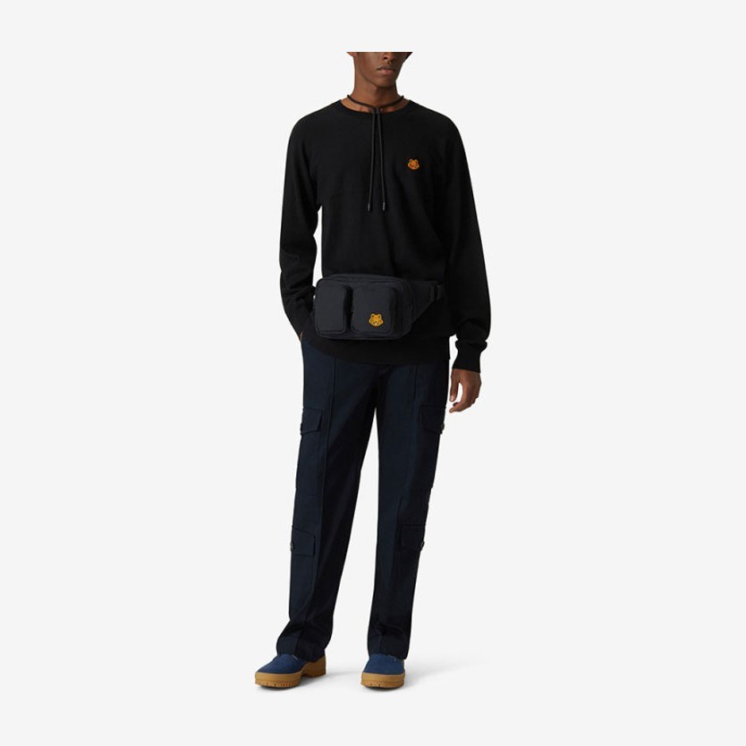 KENZO Tiger Head Sweater Black