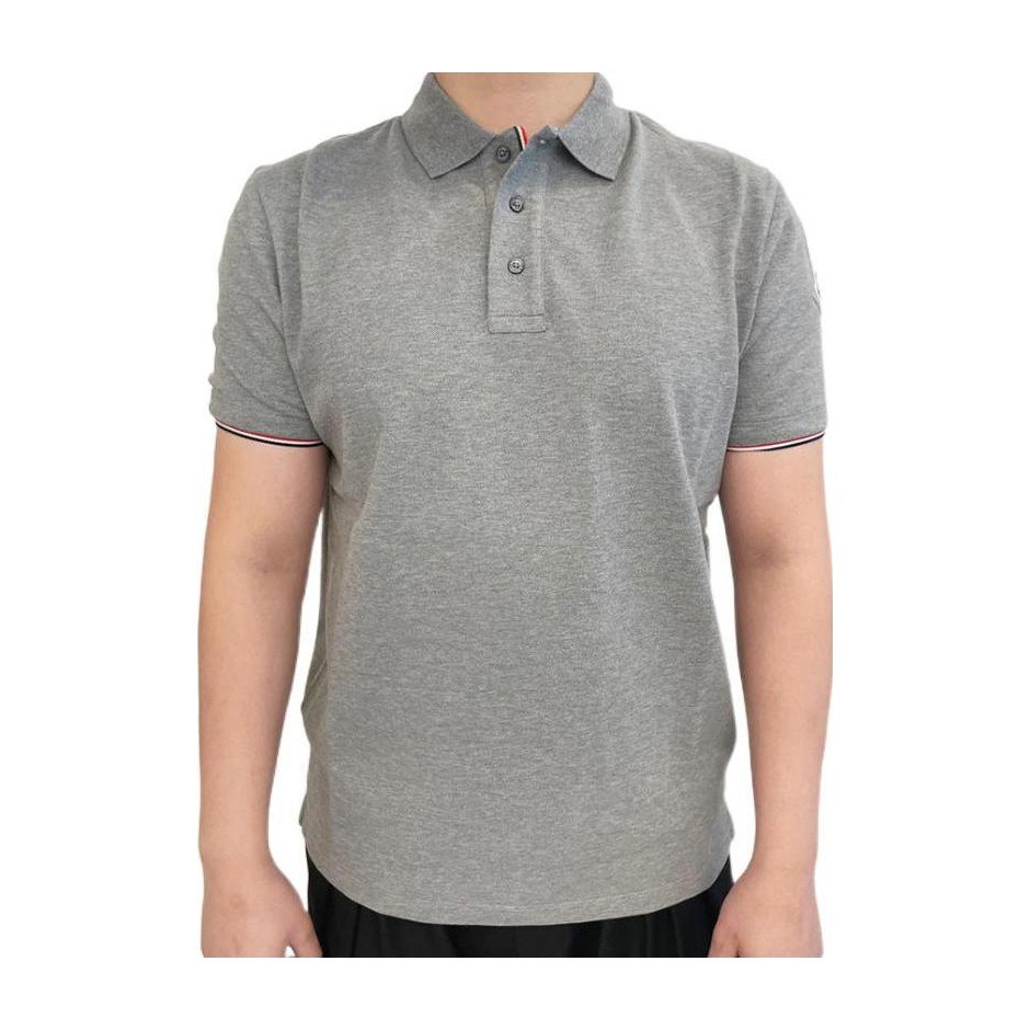Moncler Polo Shirt Grey