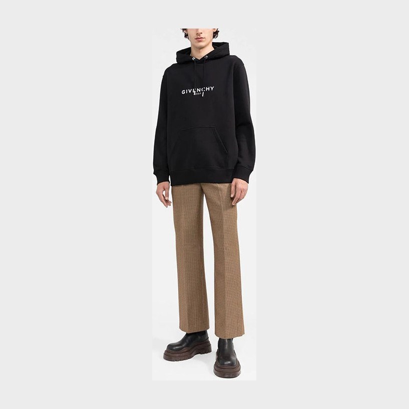 Givenchy SS22 Logo Print Sweatshirt Black