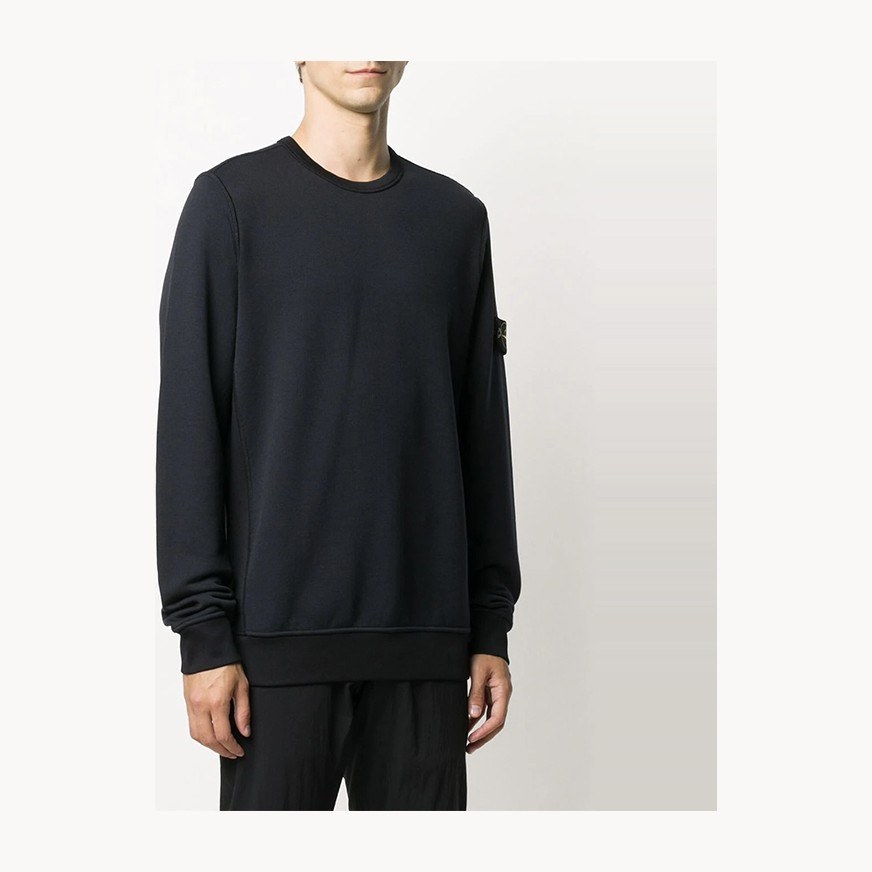 Stone Island Crewneck Sweatshirt Black