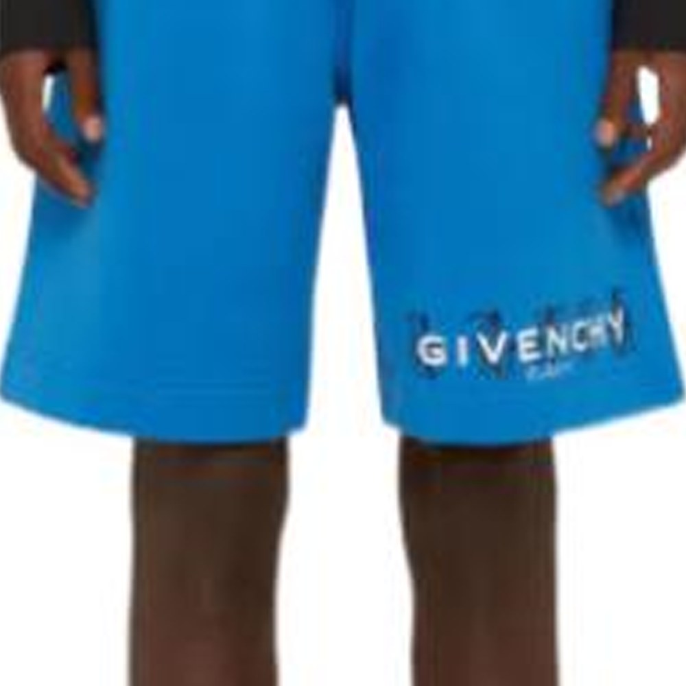Givenchy SS22 Bermuda Shorts Blue