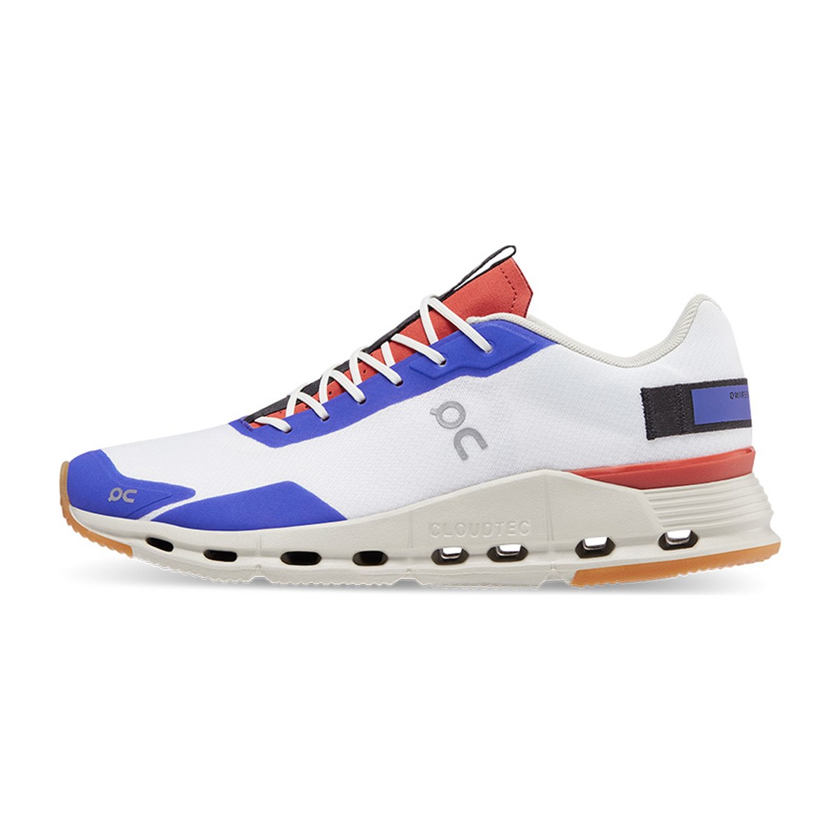 On Cloudnova Form White Rust Red