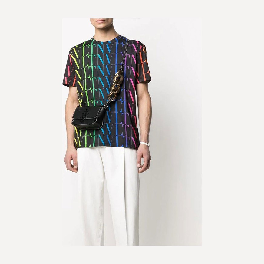 Valentino Rainbow Logo T-Shirt