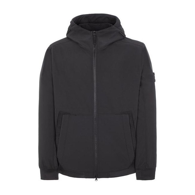 Stone Island Light Soft Shell-R Black
