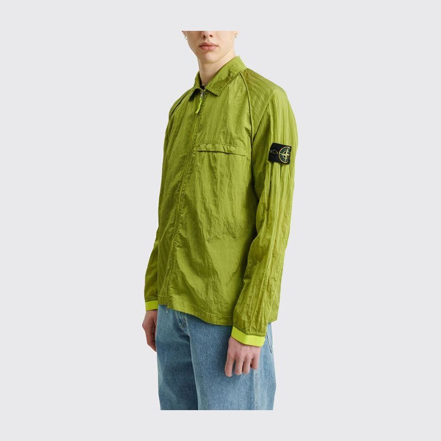 Stone Island Nylon Jacket Lemon Yellow