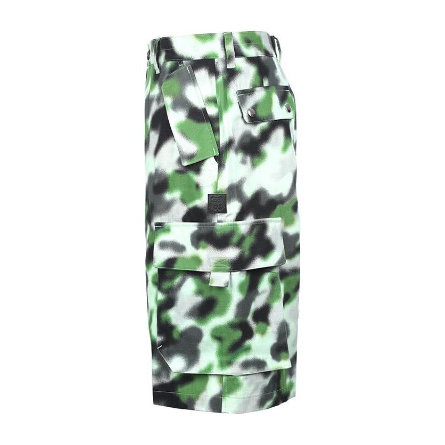 KENZO Camo Print Shorts