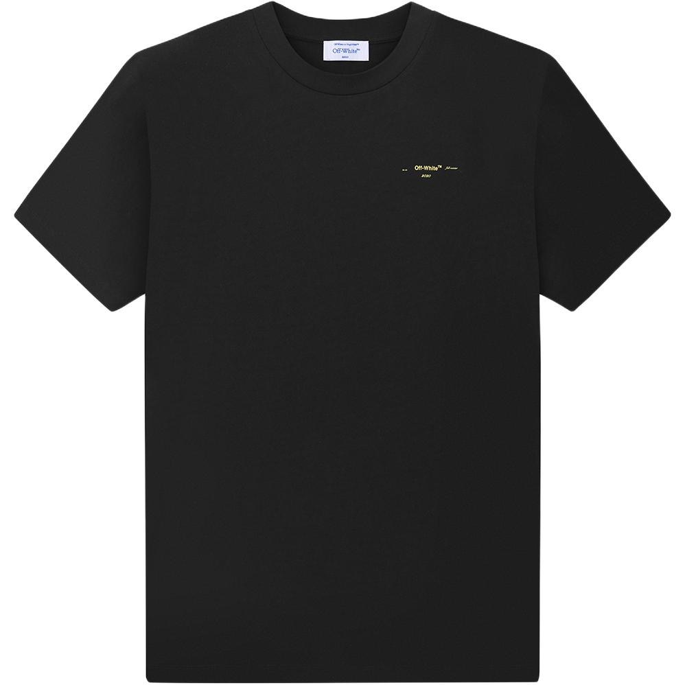 OFF-WHITE Paint Arrows Black Tee