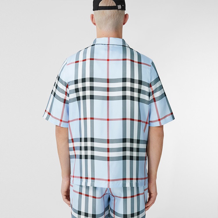 Burberry SS22 Colorblock Check Shirt