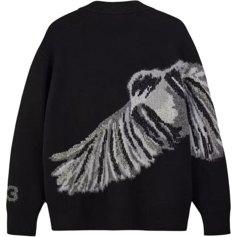 Y-3 Graphic Knit Cardigan