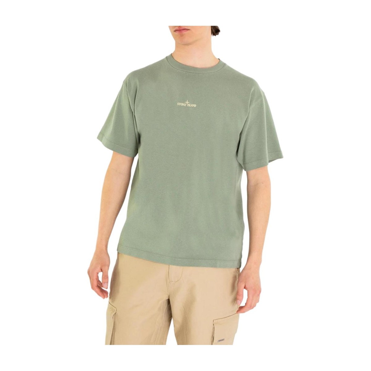 Stone Island SS24 Dirtyfit T-Shirt Sage Green