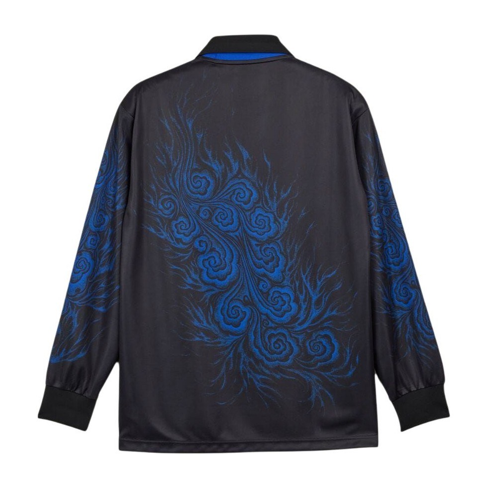 Y-3 x JFA SS24 Long Sleeve Tee Blue