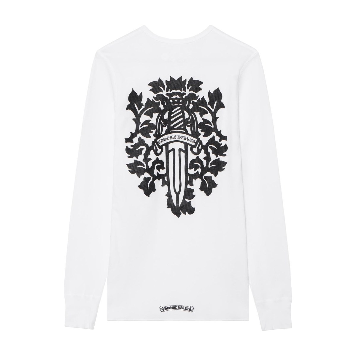 Chrome Hearts SS25 White Long Sleeve Tee