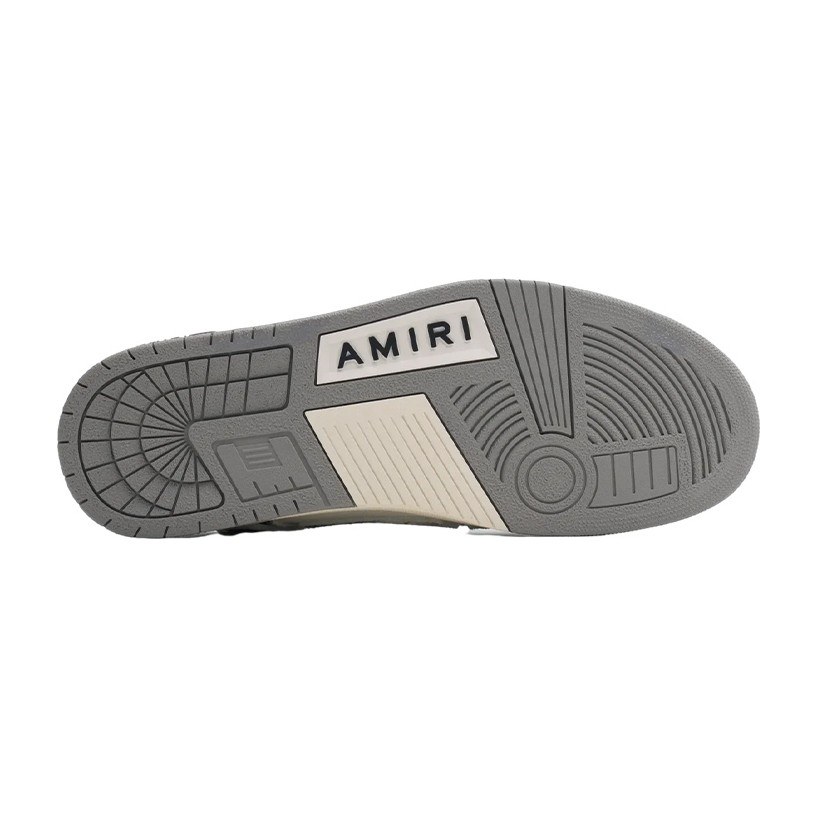 AMIRI Fashion Sneakers Grey White