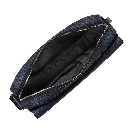 Michael Kors MK Cooper Camera Bag Navy