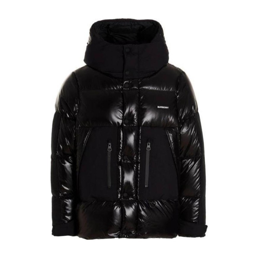 Burberry FW22 Logo Print Hoodie Jacket