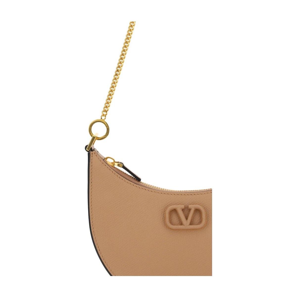 Valentino Vlogo Signature Hobo Bag Cinnamon Pink