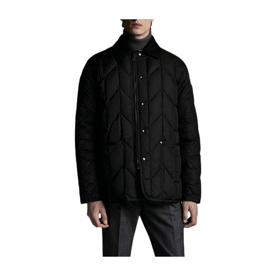 Moncler Quilted Down Jacket Green