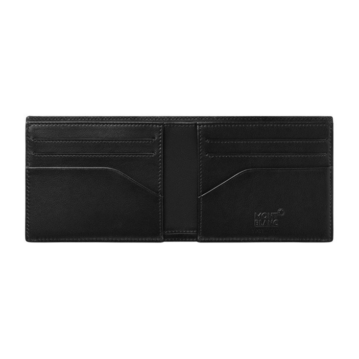 Montblanc Sartorial 2.0 Short Leather Wallet Blue Black
