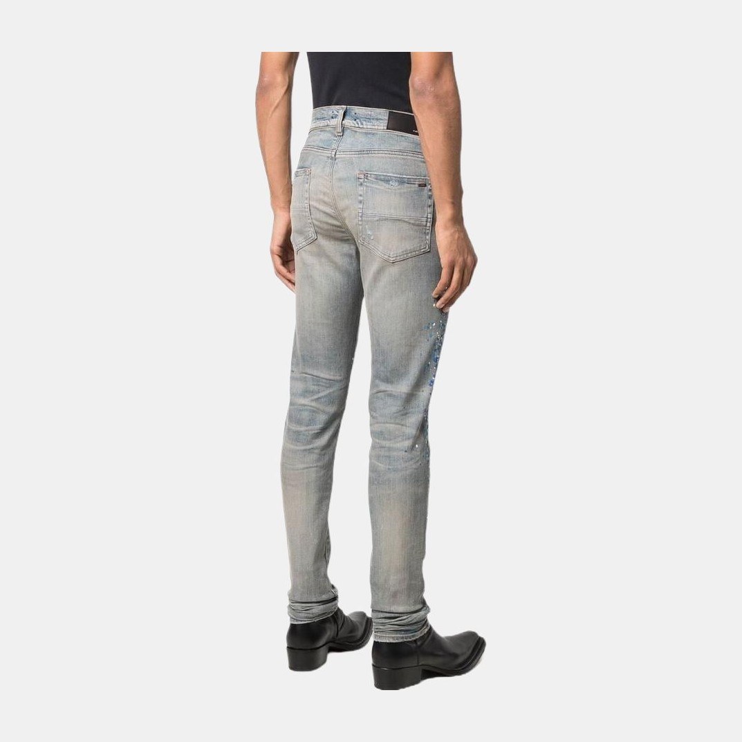 AMIRI 22 Distressed Jeans Blue