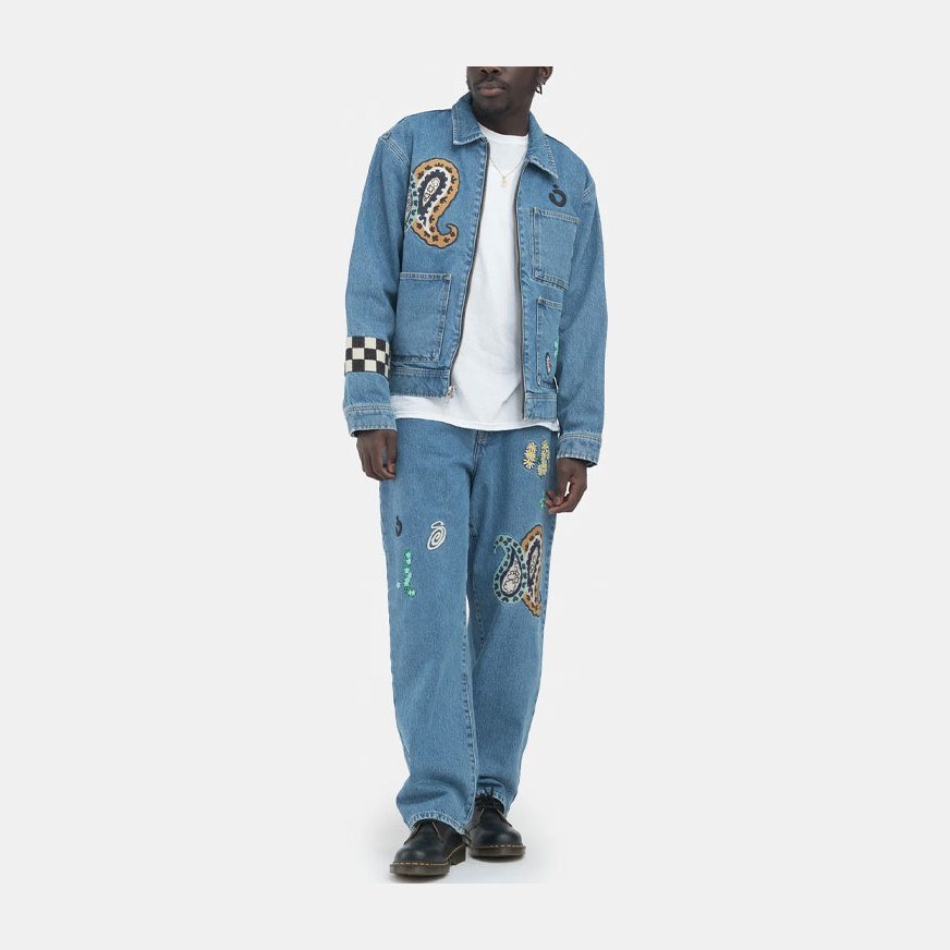 Stussy x NOMA T.D. Denim Zip Work Jacket
