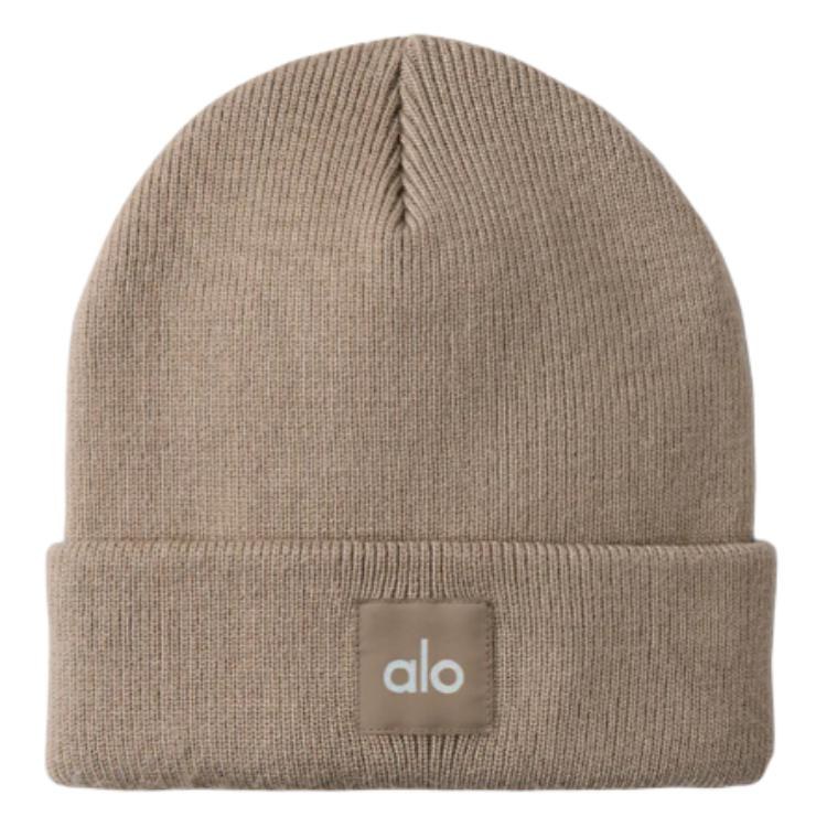 alo yoga Wool Blend Beanie Brown
