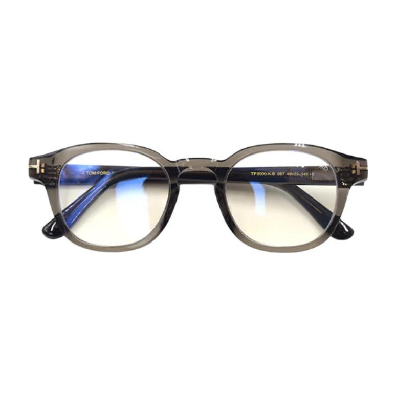 TF Oval Optical Frame Grey