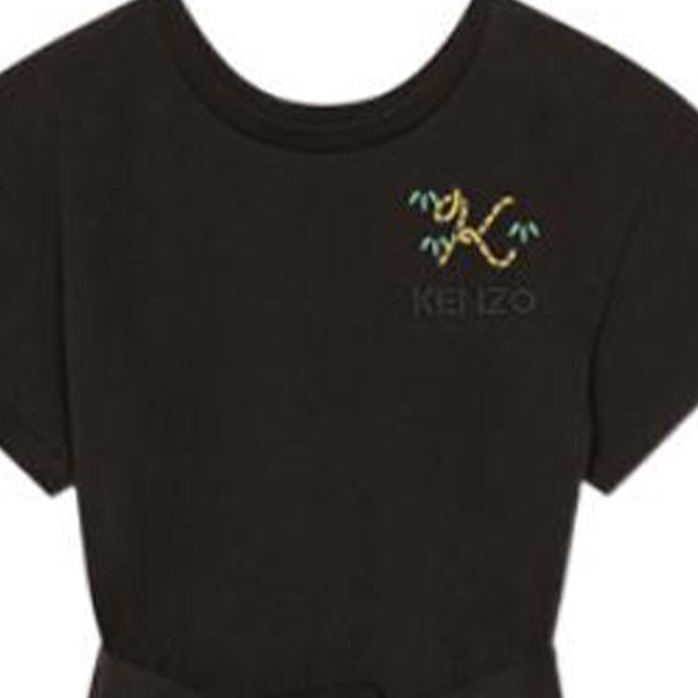 KENZO FW22 Logo Dress Black