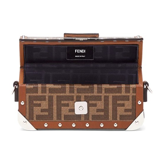 Fendi Baguette Trunk Brown