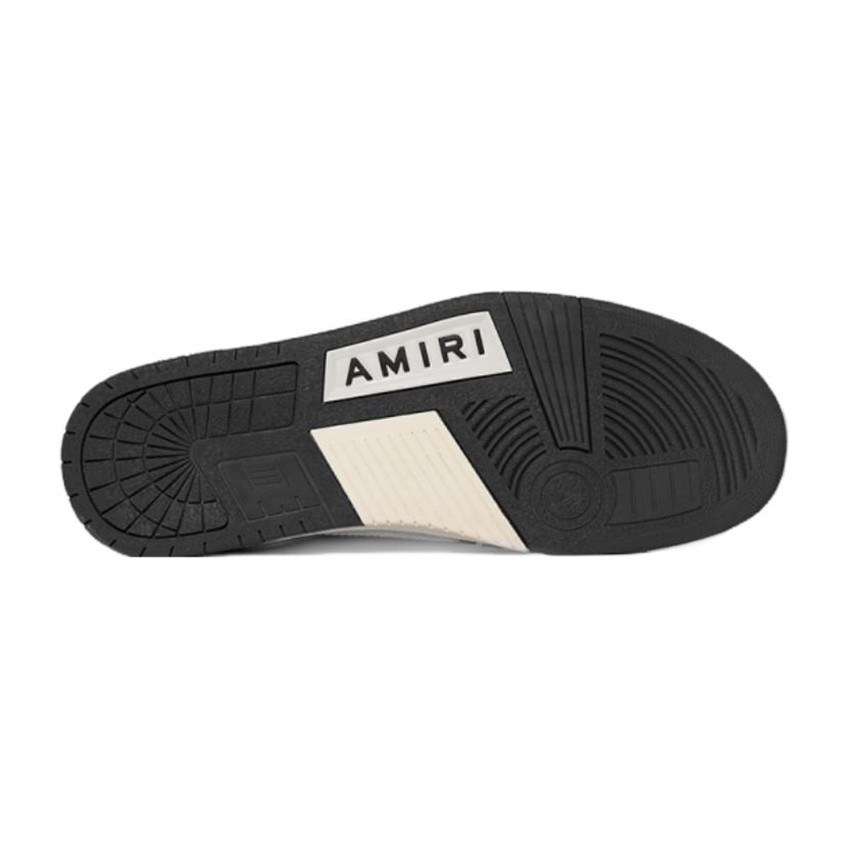 AMIRI Bone Low Top White Black