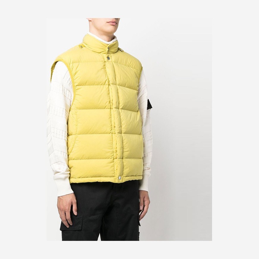 Stone Island FW22 Lemon Yellow Vest