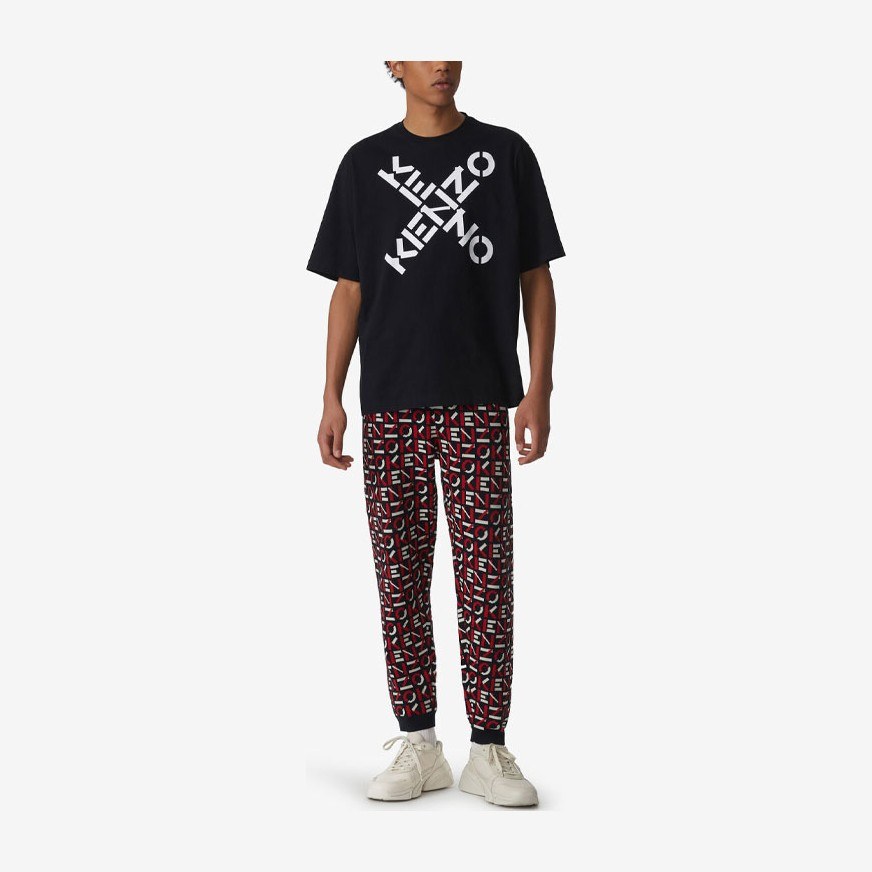 KENZO Logo Sport T-Shirt Black