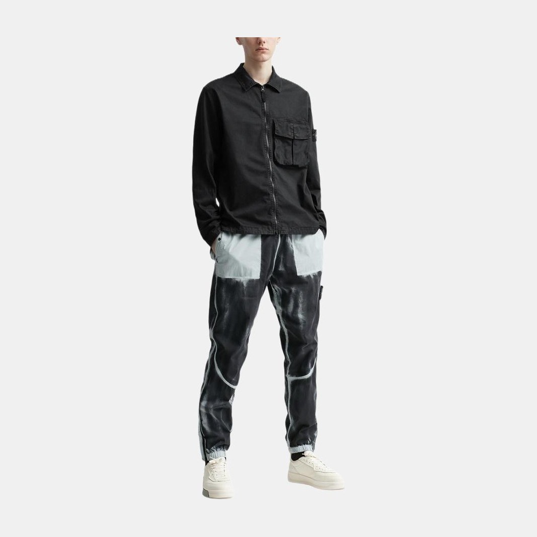 Stone Island SS23 Black Shirt Jacket
