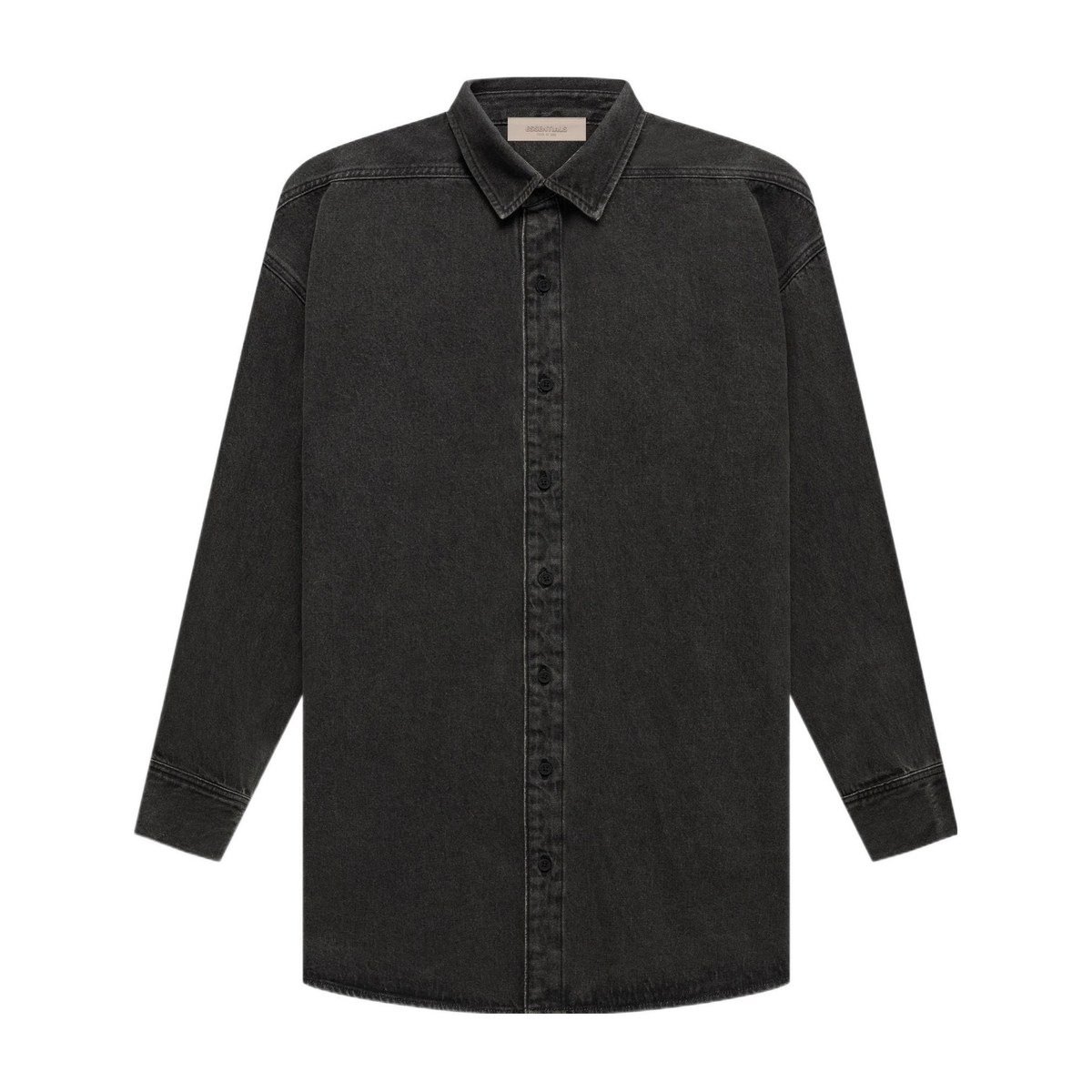 Fear of God Essentials Denim Ls Shirt Black